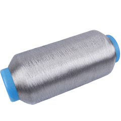 70D Silver DTY Yarn